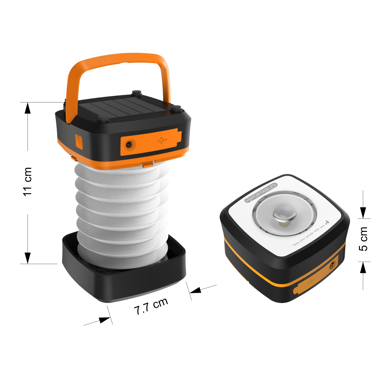 NR Mart LED Rechargeable Camping Lantern, For Lighting